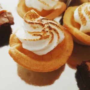 Tarte au citron meringué (couple)